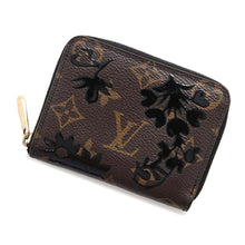 Load image into Gallery viewer, LOUIS VUITTON Zippy Coin Purse NoirM62547 Monogram Blossom/Flora Print
