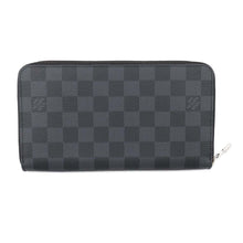 将图像加载到图库查看器中，LOUIS VUITTON Zippy Organizer NM NoirN60111 Damier Graphite
