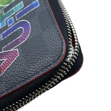 Load image into Gallery viewer, LOUIS VUITTON Zippy wallet Vertical Rouge/MulticolorN60306 Damier Graphite/Print
