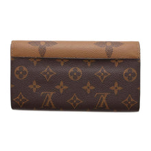 Load image into Gallery viewer, LOUIS VUITTON Portefeuille Sarah NoirM80726 Monogram / Giant Reverse
