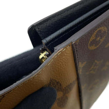 将图像加载到图库查看器中，LOUIS VUITTON Portefeuille Sarah NoirM80726 Monogram / Giant Reverse
