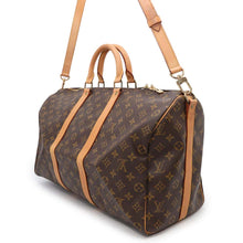 将图像加载到图库查看器中，LOUIS VUITTON Keepall Bandouliere BrownM41416 Monogram Size 50
