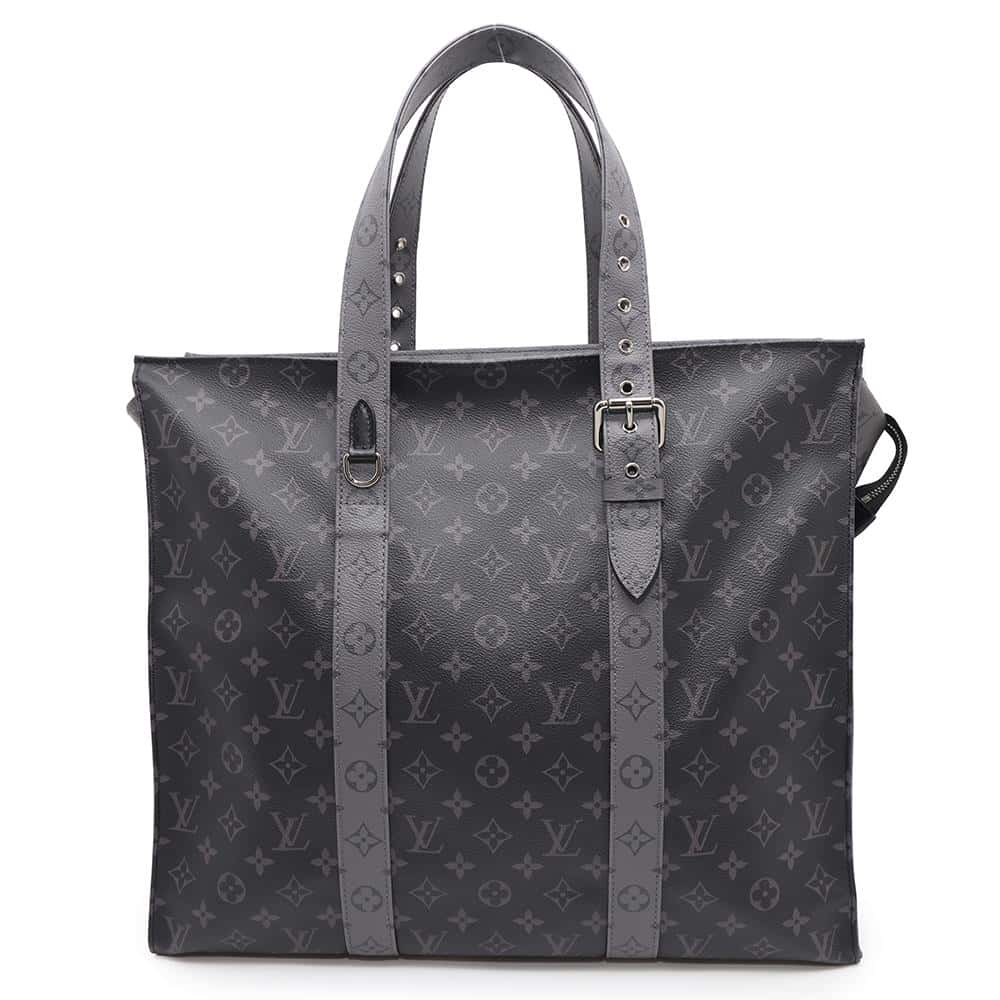 LOUIS VUITTON Cabas zip NoirM45379 Monogram Eclipse Monogram Eclipse Reverse Size GM