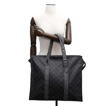 Load image into Gallery viewer, LOUIS VUITTON Cabas zip NoirM45379 Monogram Eclipse Monogram Eclipse Reverse Size GM
