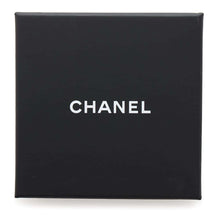 Load image into Gallery viewer, CHANEL RhinestoneWith logo hair clip Gold Gold Plated Leather
