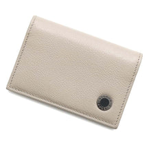 将图像加载到图库查看器中，BVLGARI Card Case Beige292050 Leather
