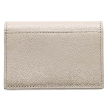 将图像加载到图库查看器中，BVLGARI Card Case Beige292050 Leather
