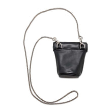 Load image into Gallery viewer, PRADA Mini Necklace Pouch Black1NR002 Leather
