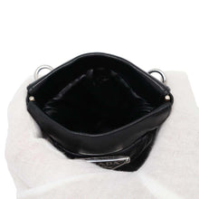 Load image into Gallery viewer, PRADA Mini Necklace Pouch Black1NR002 Leather
