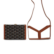 Load image into Gallery viewer, GOYARD Minodiere Black/Natural PVC Leather
