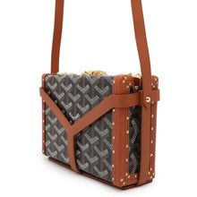 Load image into Gallery viewer, GOYARD Minodiere Black/Natural PVC Leather
