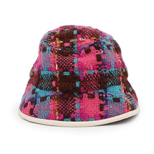 将图像加载到图库查看器中，GUCCI Tweed spicy check bucket hat Size S(22&quot;) Multicolor728469 Wool 51% Acryl25% Nylon14% Mohair8% Polyester1% Cotton1%
