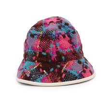 将图像加载到图库查看器中，GUCCI Tweed spicy check bucket hat Size S(22&quot;) Multicolor728469 Wool 51% Acryl25% Nylon14% Mohair8% Polyester1% Cotton1%
