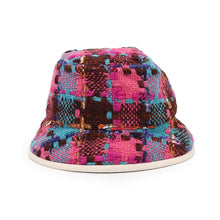 Load image into Gallery viewer, GUCCI Tweed spicy check bucket hat Size M(22.4&quot;) Multicolor728469 Wool 51% Acryl25% Nylon14% Mohair8% Polyester1% Cotton1%
