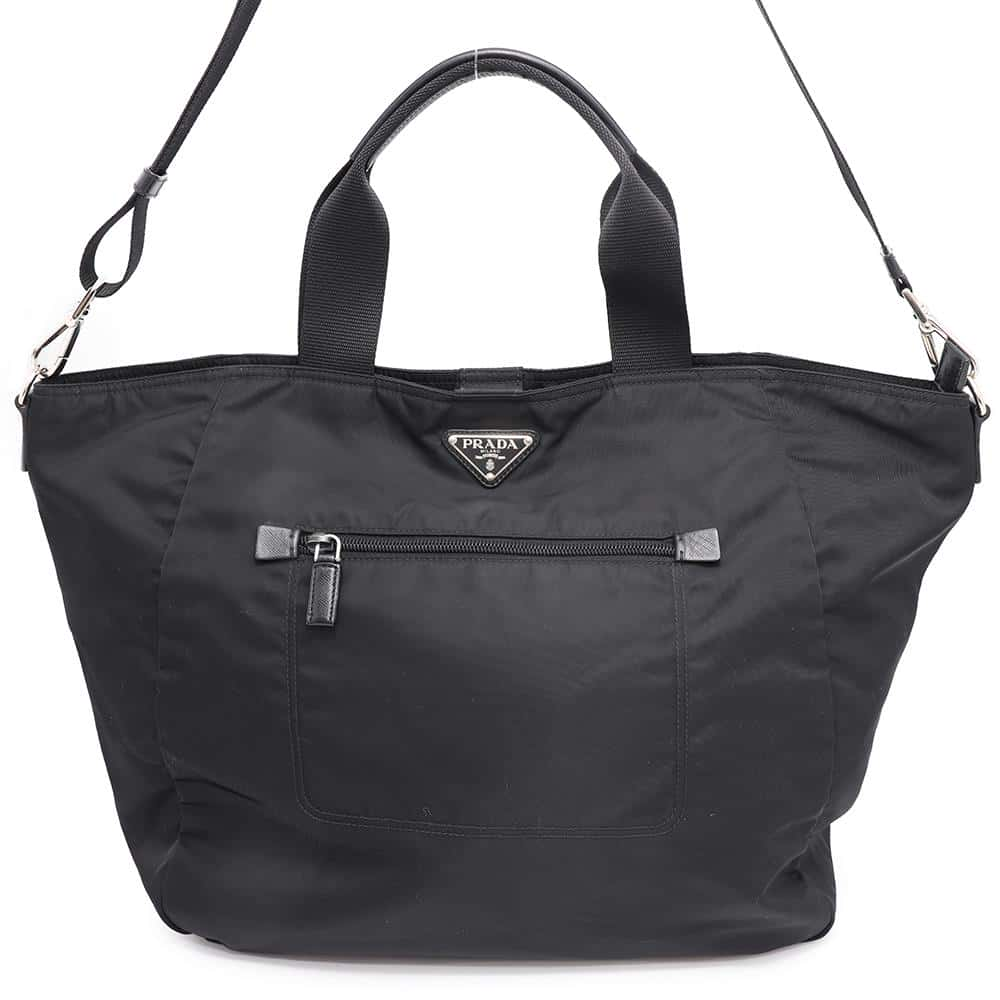 PRADA 2wayTote Bag BlackBR4376 Nylon