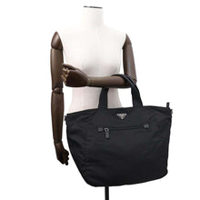 Load image into Gallery viewer, PRADA 2wayTote Bag BlackBR4376 Nylon
