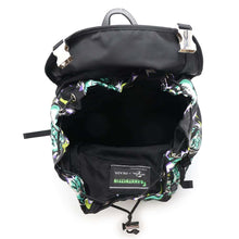 Load image into Gallery viewer, PRADA Frankenstein Backpack Black/Multicolor2VZ135 Nylon
