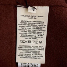 Load image into Gallery viewer, HERMES Zip-up Coat Size 38 Etoupe Wool 100%
