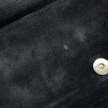 Load image into Gallery viewer, CHANEL Matelasse CC Logo ChainShoulder Bag Black Caviar Leather Suede
