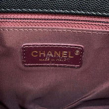 Load image into Gallery viewer, CHANEL Matelasse CC Logo ChainShoulder Bag Black Caviar Leather Suede
