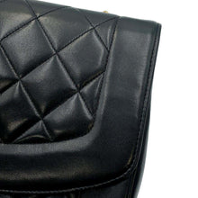 Load image into Gallery viewer, CHANEL Diana Matelasse ChainShoulder Bag BlackA01165 Lambskin
