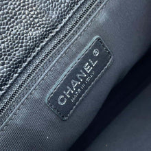 将图像加载到图库查看器中，CHANEL GSTTote Bag BlackA50995 Caviar Leather
