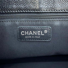 将图像加载到图库查看器中，CHANEL GSTTote Bag BlackA50995 Caviar Leather
