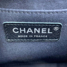 Load image into Gallery viewer, CHANEL Patchwork ChainShoulder Bag Multicolor Denim Canvas Leather Size 25
