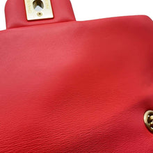 Load image into Gallery viewer, CHANEL Matelasse Single Flap ChainShoulder Bag RedAS2380 Lambskin
