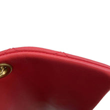 Load image into Gallery viewer, CHANEL Matelasse Single Flap ChainShoulder Bag RedAS2380 Lambskin
