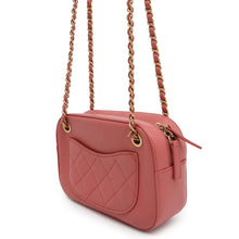 Load image into Gallery viewer, CHANEL Matelasse Camera Shoulder Bag Pink Lambskin
