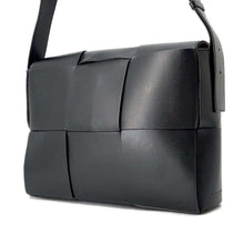 Load image into Gallery viewer, Bottega Veneta Maxi INTRECCIATO Cassette Messenger Bag Black Leather
