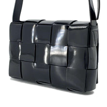 Load image into Gallery viewer, Bottega Veneta INTRECCIATO Shoulder Bag Black Leather
