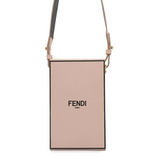 将图像加载到图库查看器中，FENDI Box Shoulder Bag Pink8BT339 Leather
