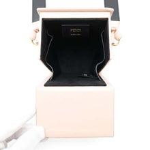 Load image into Gallery viewer, FENDI Box Shoulder Bag Pink8BT339 Leather
