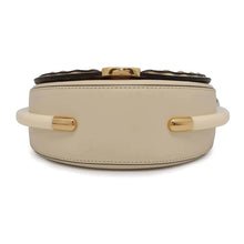 将图像加载到图库查看器中，FENDI Moonlight Shoulder Bag Ivory8BT346 Leather
