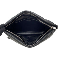 Load image into Gallery viewer, SAINT LAURENT PARIS Puffy Pouch Clutch Bag Black779526AADA11000 Leather
