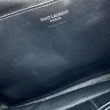 Load image into Gallery viewer, SAINT LAURENT PARIS Puffy Pouch Clutch Bag Black779526AADA11000 Leather
