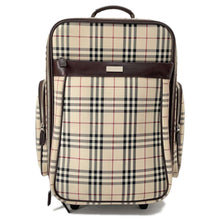 将图像加载到图库查看器中，BURBERRY Nova Check Carry Case Beige Canvas
