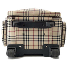 将图像加载到图库查看器中，BURBERRY Nova Check Carry Case Beige Canvas
