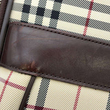 将图像加载到图库查看器中，BURBERRY Nova Check Carry Case Beige Canvas
