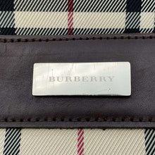 将图像加载到图库查看器中，BURBERRY Nova Check Carry Case Beige Canvas
