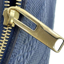 Load image into Gallery viewer, BURBERRY Shoulder Bag Blue Leather
