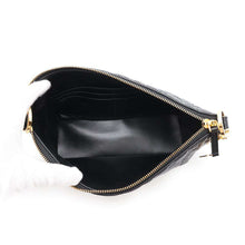 将图像加载到图库查看器中，Dior Dior Star Macrocannage Hobo Bag BlackS3202UDBB Lambskin
