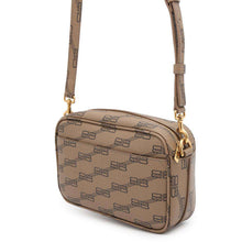 Load image into Gallery viewer, BALENCIAGA BBMonogram Camera Bag Brown702701 PVC Coated Canvas
