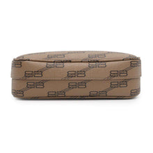 Load image into Gallery viewer, BALENCIAGA BBMonogram Camera Bag Brown702701 PVC Coated Canvas
