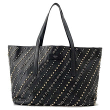 Load image into Gallery viewer, JIMMY CHOO Pimlico Studded Tote Bag BlackPIMLICOSRCX Leather
