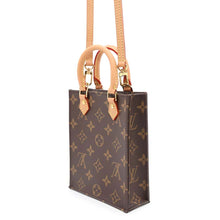 将图像加载到图库查看器中，LOUIS VUITTON Petit Sac Plat BrownM69442 Monogram
