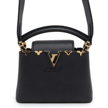 Load image into Gallery viewer, LOUIS VUITTON Capucines NoirM56669 Taurillon Leather Size MINI
