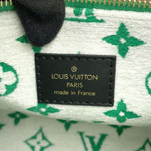 将图像加载到图库查看器中，LOUIS VUITTON Onthego GreenM46216 Monogram Jacquard Velvet LV Match Size PM
